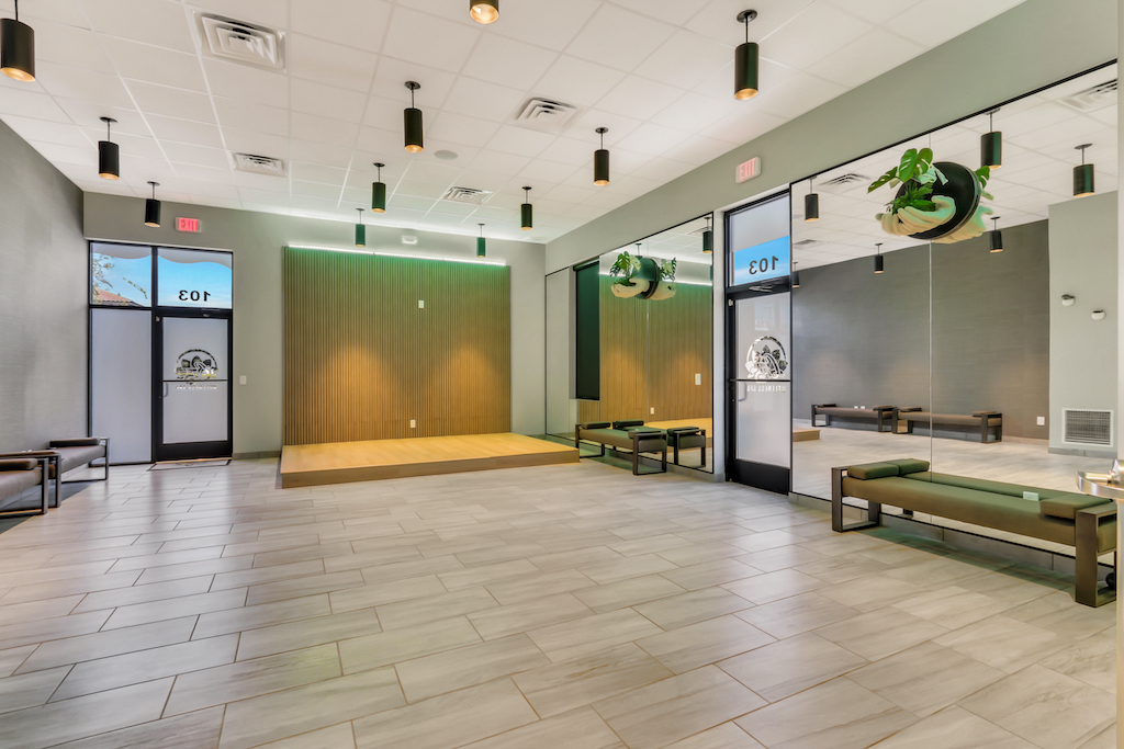 C3 Wellness spa modern lobby