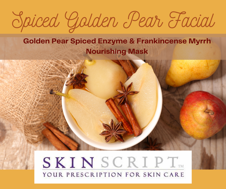 Spiced Golden Pear Facial (1)